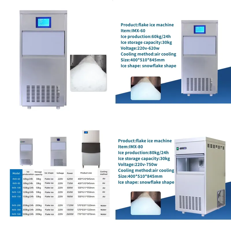 Commercial Ice Maker Air Cooled - Maszyna do lodu do użytku komercyjnego