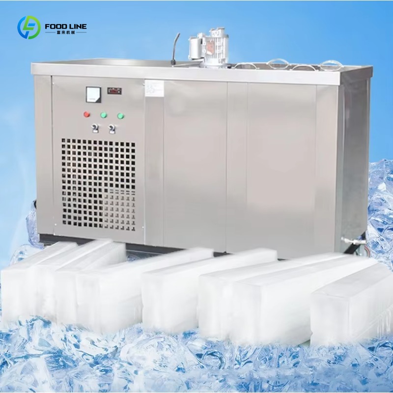 Block Ice Machine 1 Ton - Komercyjna maszyna do produkcji lodu w