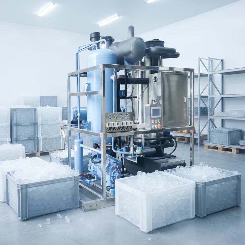 Ice Tube Machine 500Kg - Komercyjna maszyna do lodu w rurkach