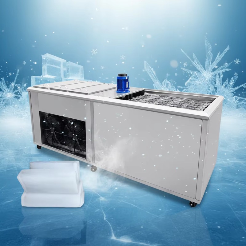Block Ice Machine 1 Ton - Kompletna mała maszyna do lodu w