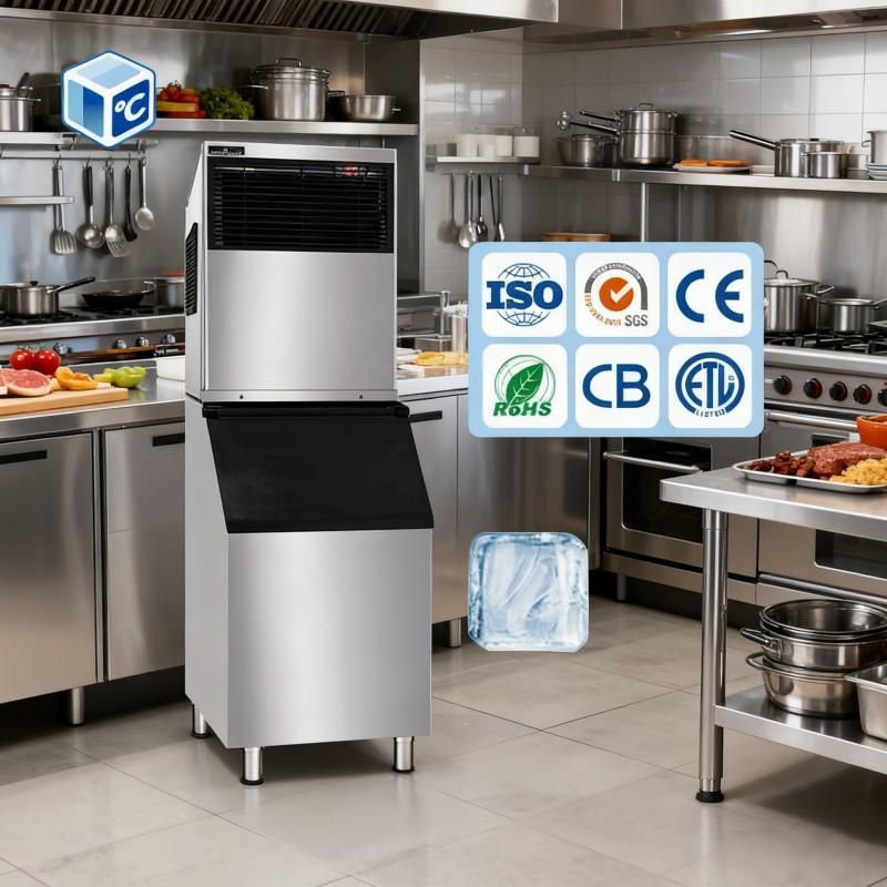 Commercial Ice Maker Air Cooled - Maszyna do produkcji dużych bloków lodu