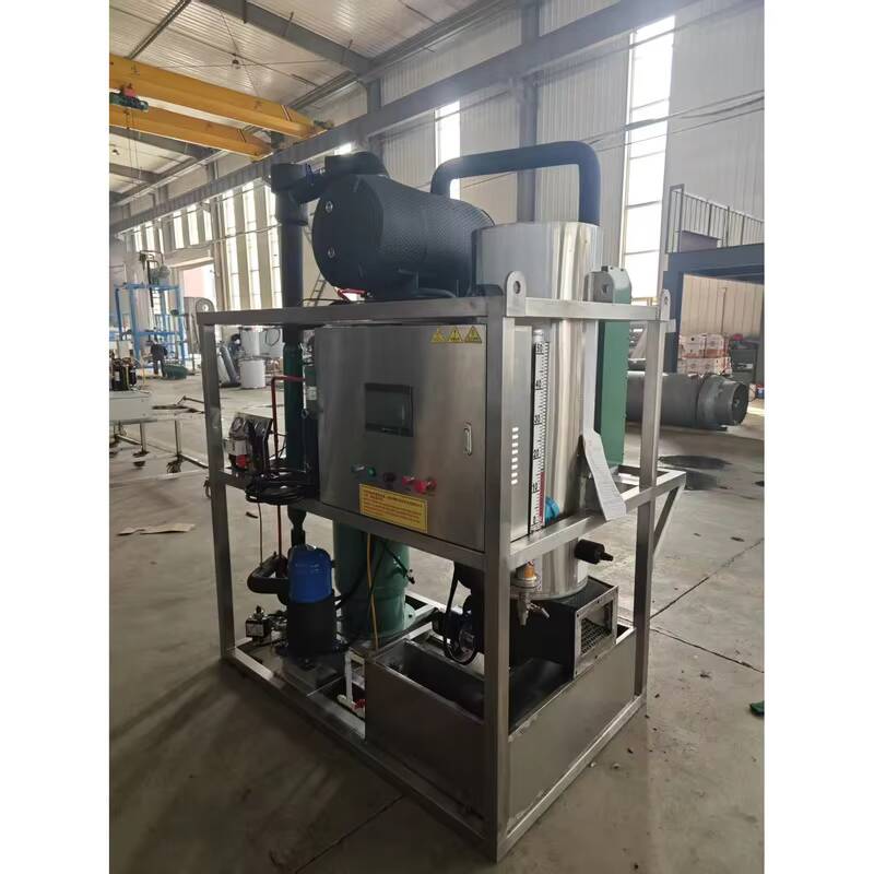 Ice Tube Machine 500Kg - Wysokowydajna, chłodzona wodą maszyna do lodu
