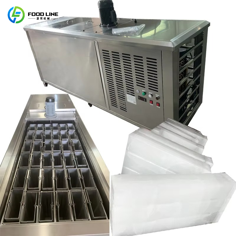 Countertop Ice Maker Commercial - Fabryczna sprzedaż bezpośrednia, produktywność 1000kg do