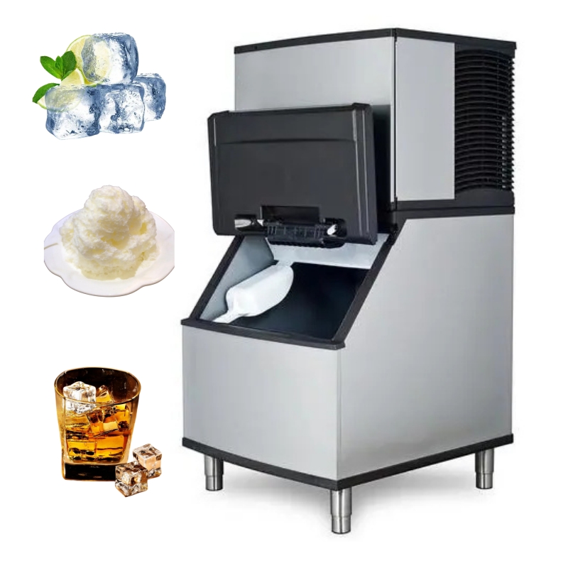 Commercial Ice Maker 100Kg - Profesjonalna maszyna do produkcji lodu w