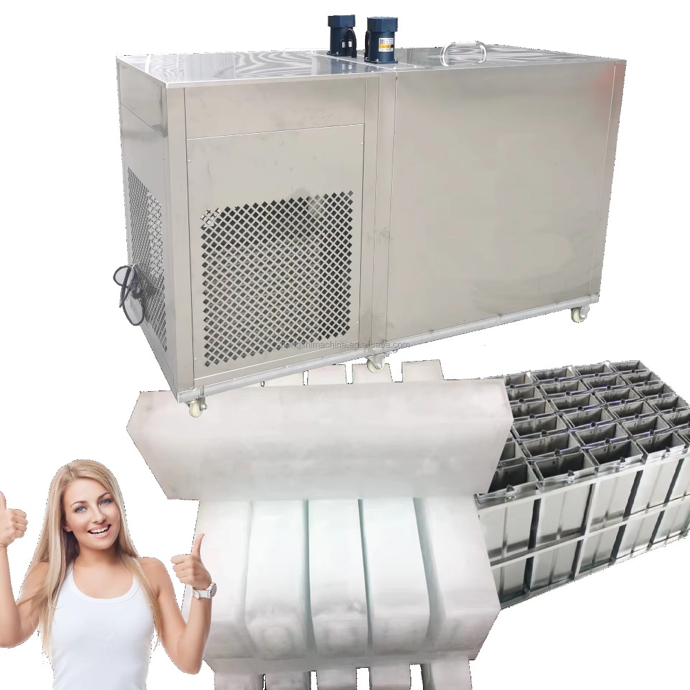 Block Ice Machine 1 Ton - Maszyna do produkcji dużych, przezroczystych bloków