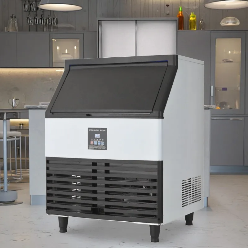 Commercial Ice Maker 100Kg - 【Hit】Profesjonalna Mała Szybka Maszyna do Produkcji
