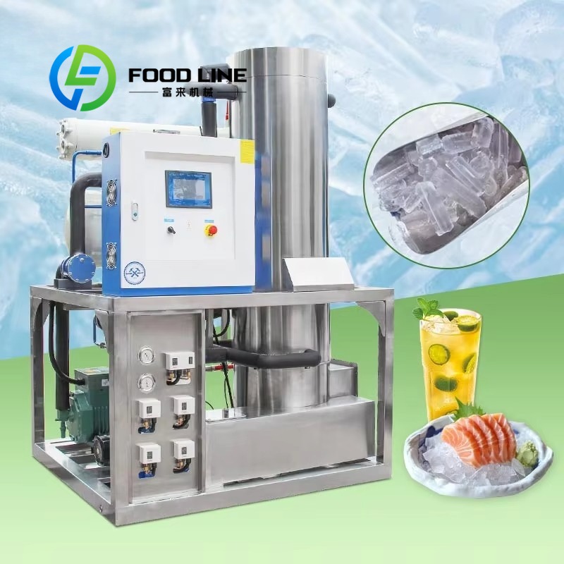 Commercial Ice Maker 100Kg - Maszyna do produkcji lodu w kostkach