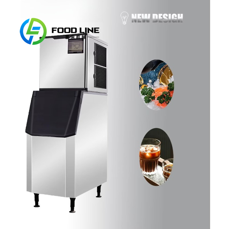 Ice Storage Bin 200Kg - Komercyjna maszyna do produkcji kostek lodu,