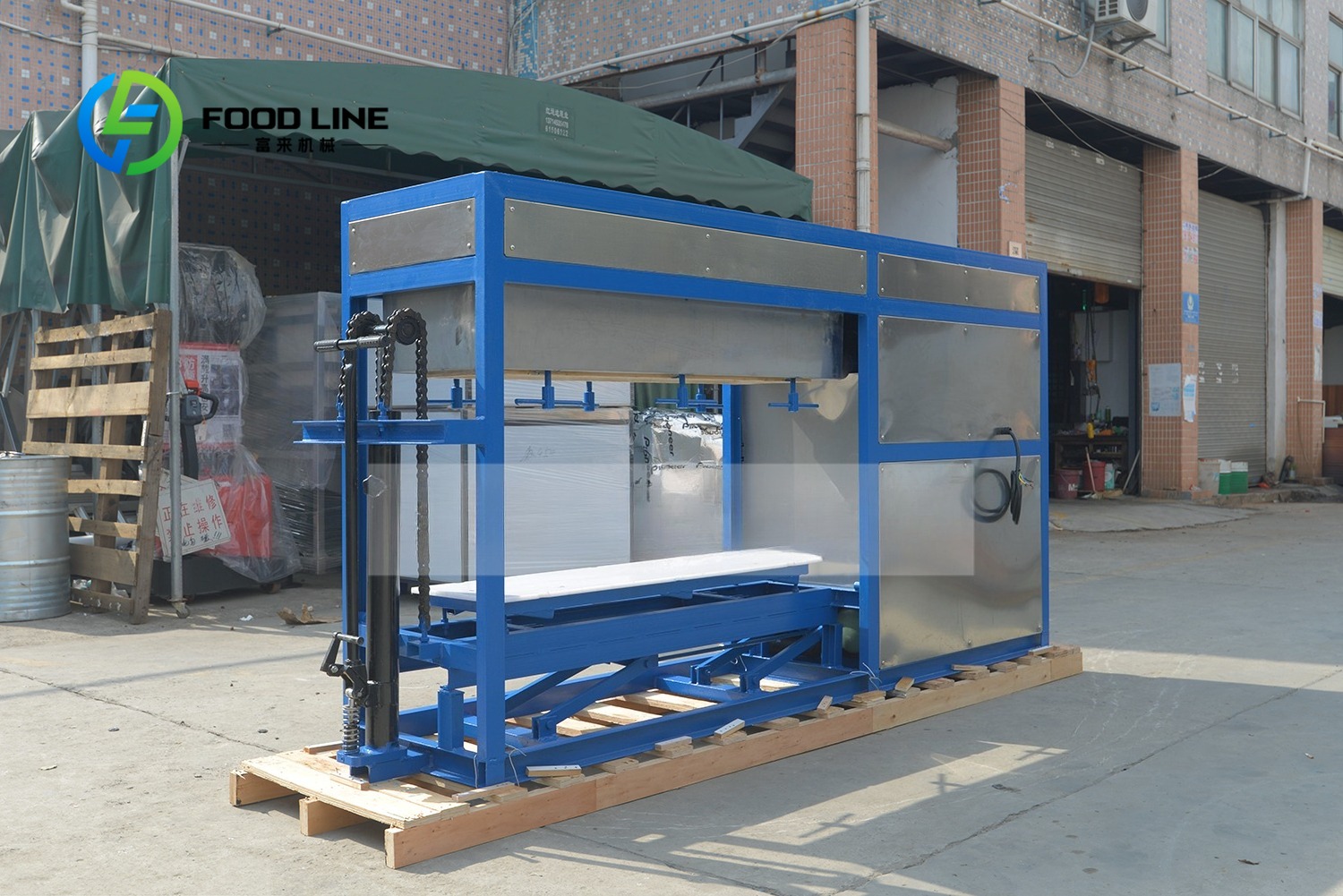 Block Ice Machine 1 Ton - Profesjonalna maszyna do produkcji lodu w