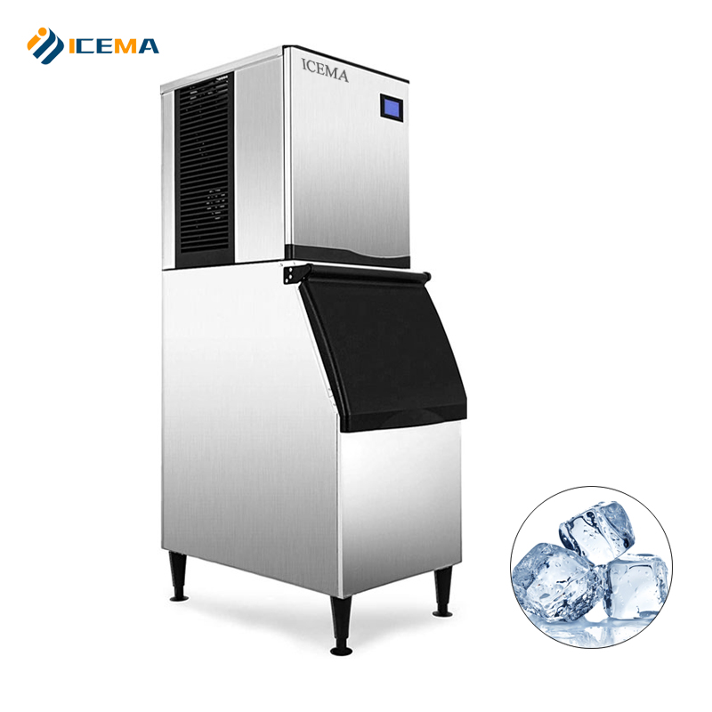 Commercial Ice Maker 200Kg Cube - Maszyna do produkcji kostek lodu ICEMA