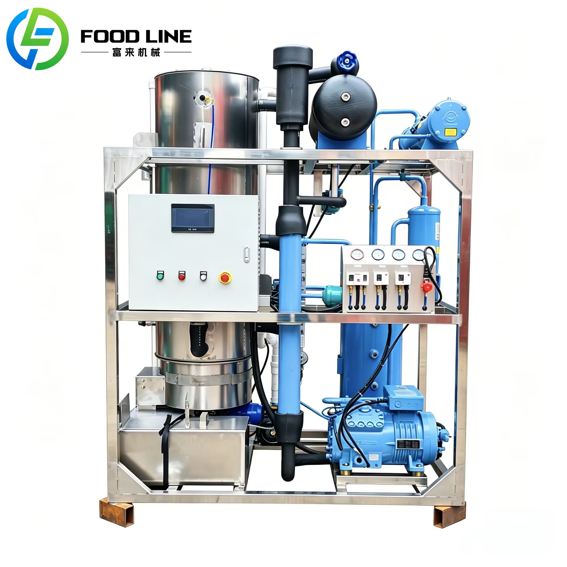 Maszyna do lodu w rurkach 500k – Ice Tube Machine 500Kg recenzja i cena