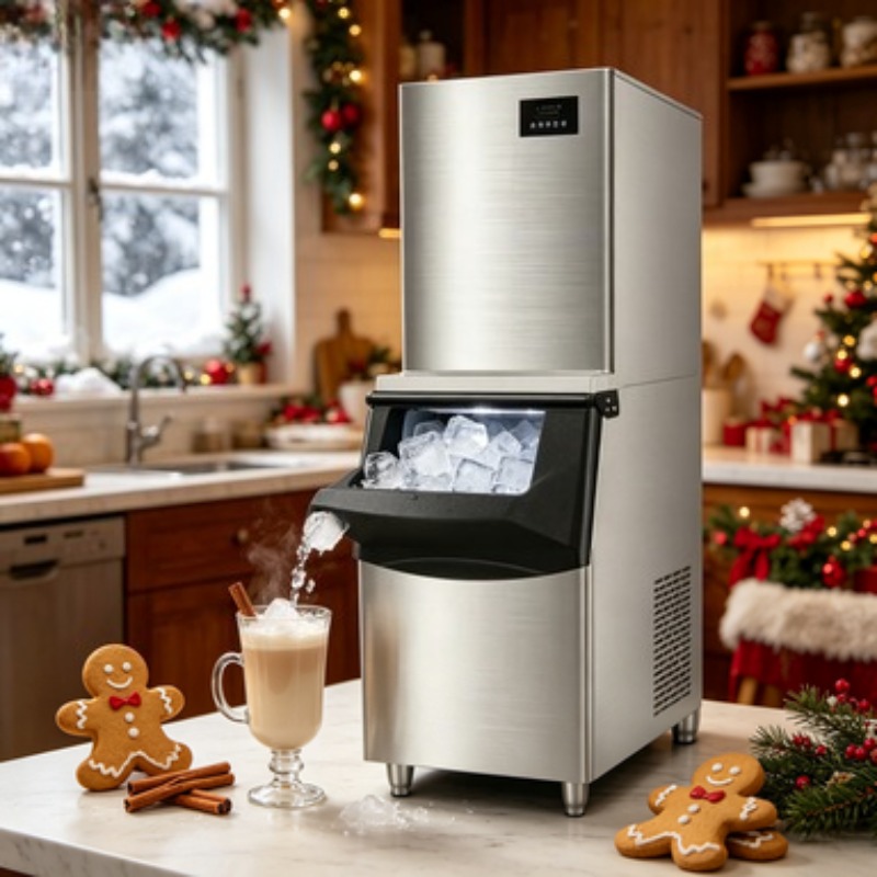 Profesjonalna kostkarka do lod – Commercial Ice Maker 200Kg Cube recenzja i cena
