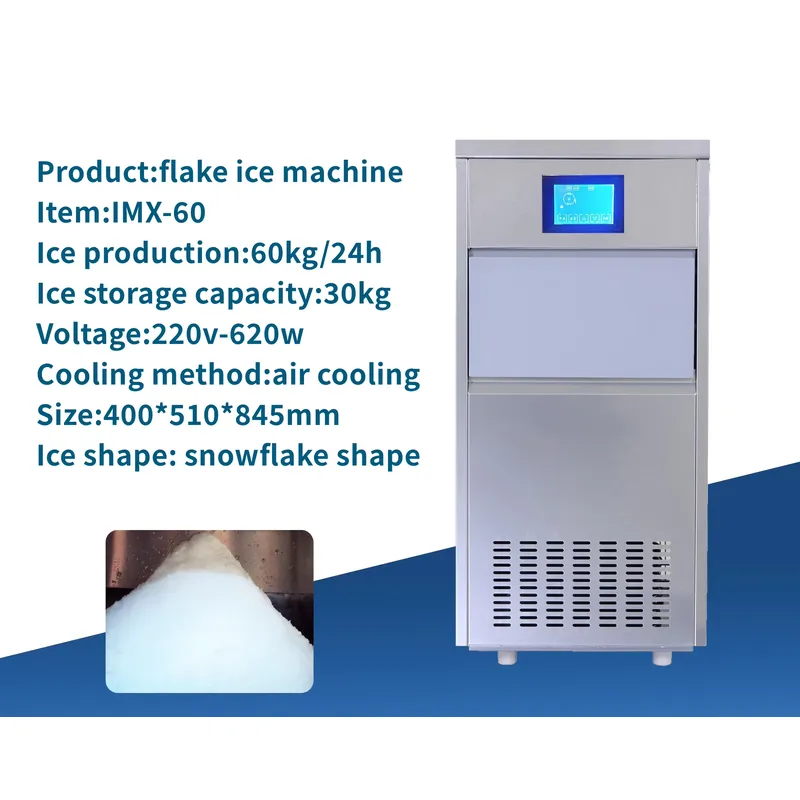 Maszyna do lodu do użytku kome – Commercial Ice Maker Air Cooled recenzja i cena