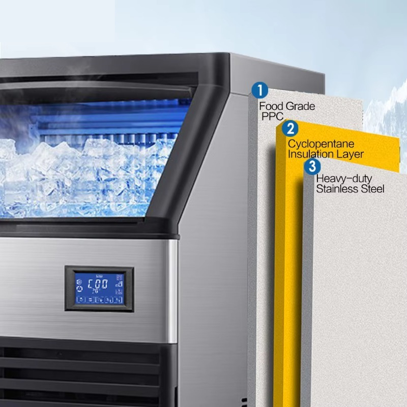 Profesjonalna maszyna do produ – Commercial Ice Maker 100Kg recenzja i cena