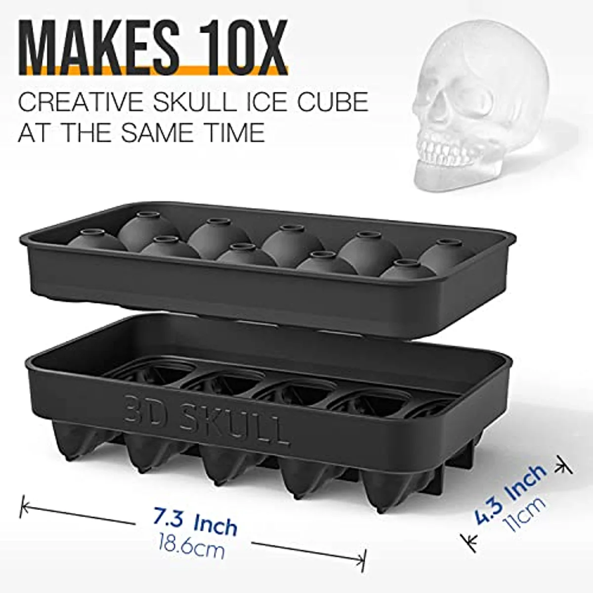 Forma do lodu do whisky - 10 w – Countertop Ice Maker Commercial recenzja i cena