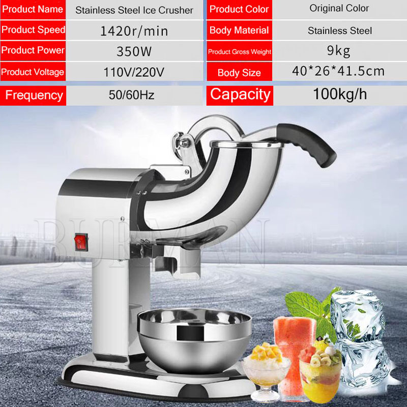 Elektryczna krajalnica do lodu – Commercial Ice Maker 100Kg recenzja i cena
