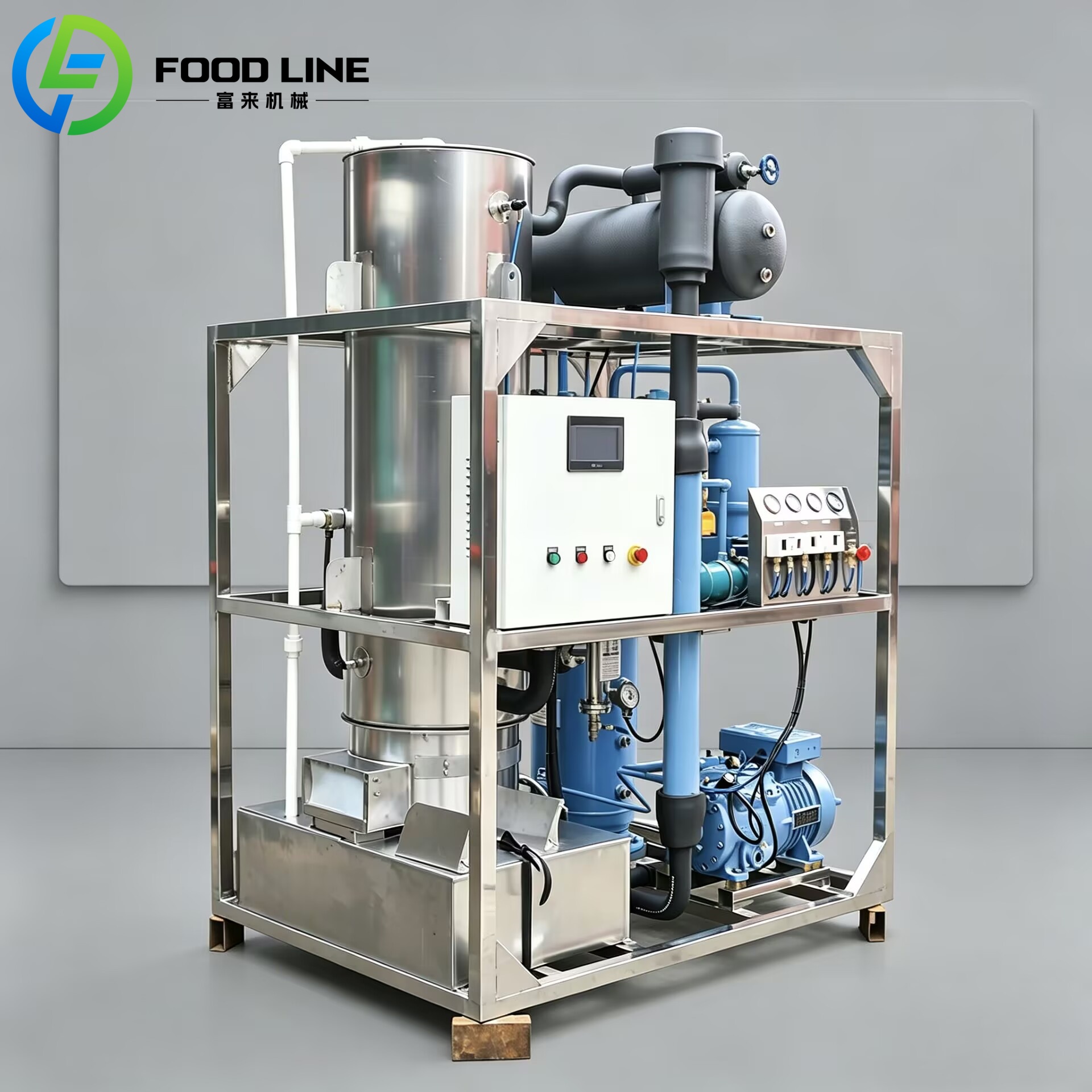 Maszyna do lodu w rurkach 500k – Ice Tube Machine 500Kg recenzja i cena