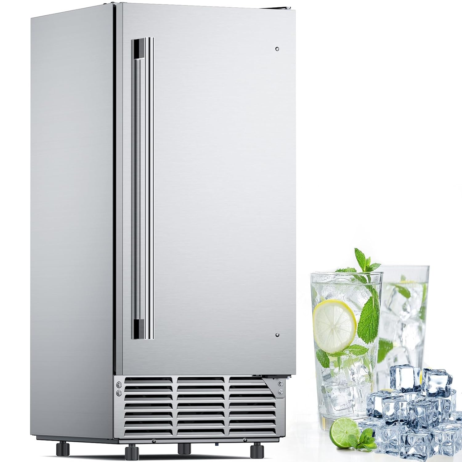 Maszyna do lodu pod blatem z c – Commercial Ice Maker Air Cooled recenzja i cena