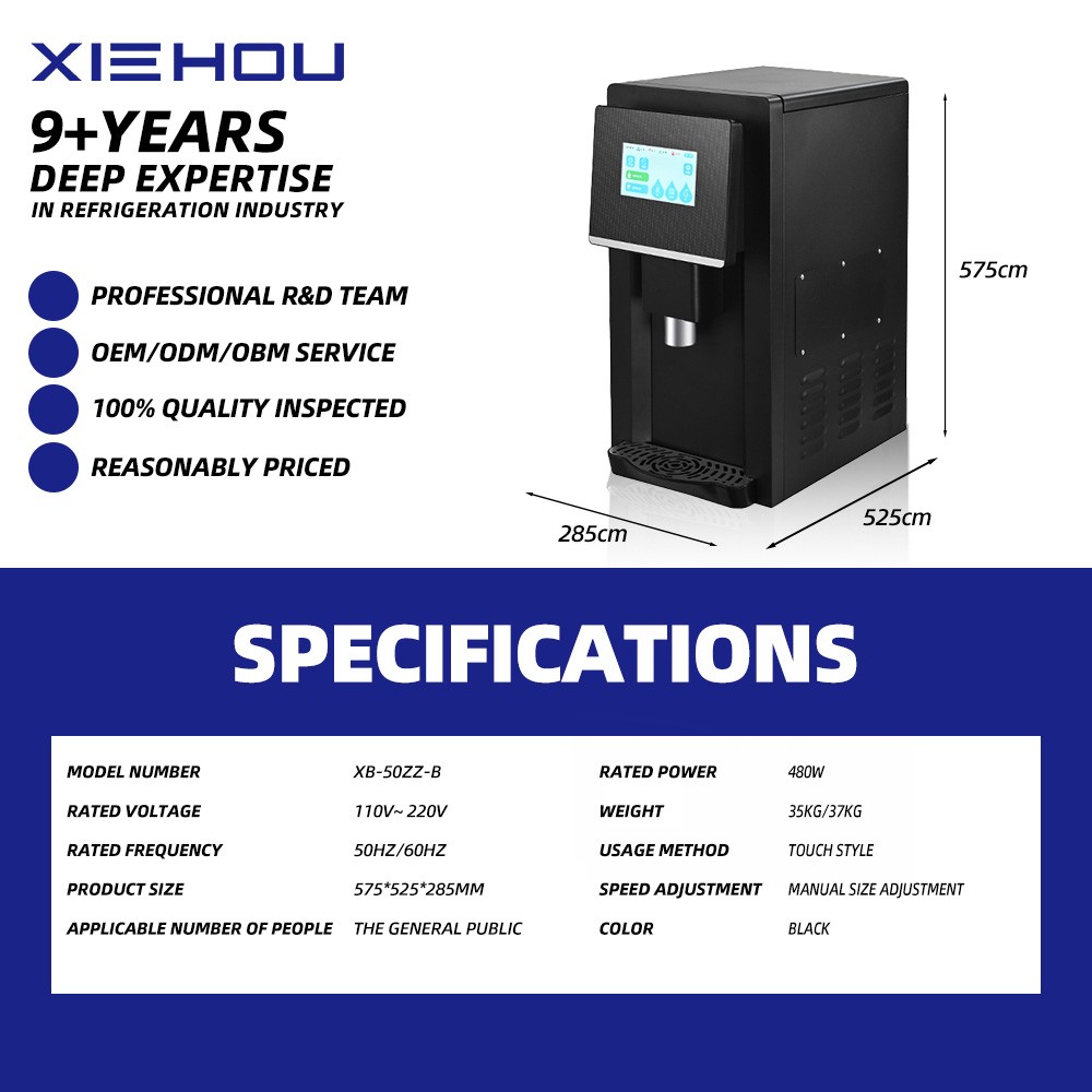 Maszyna do lodu w kostkach 50k – Ice Machine 50Kg Nugget recenzja i cena