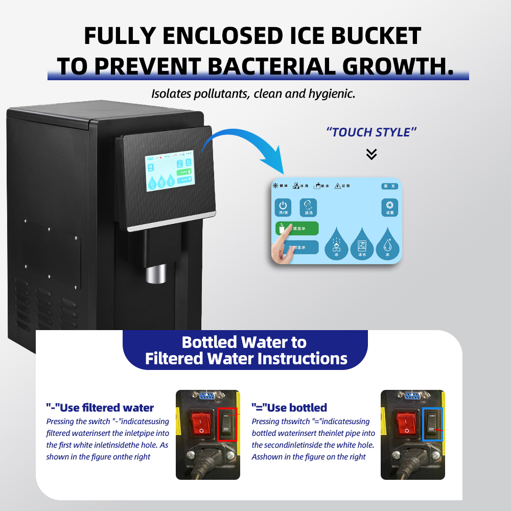 Maszyna do lodu w kostkach 50k – Ice Machine 50Kg Nugget recenzja i cena