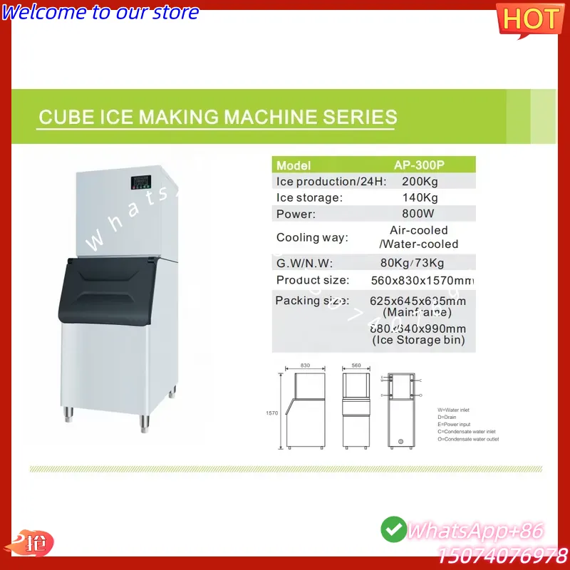 Profesjonalna maszyna do lodu  – Ice Storage Bin 200Kg recenzja i cena