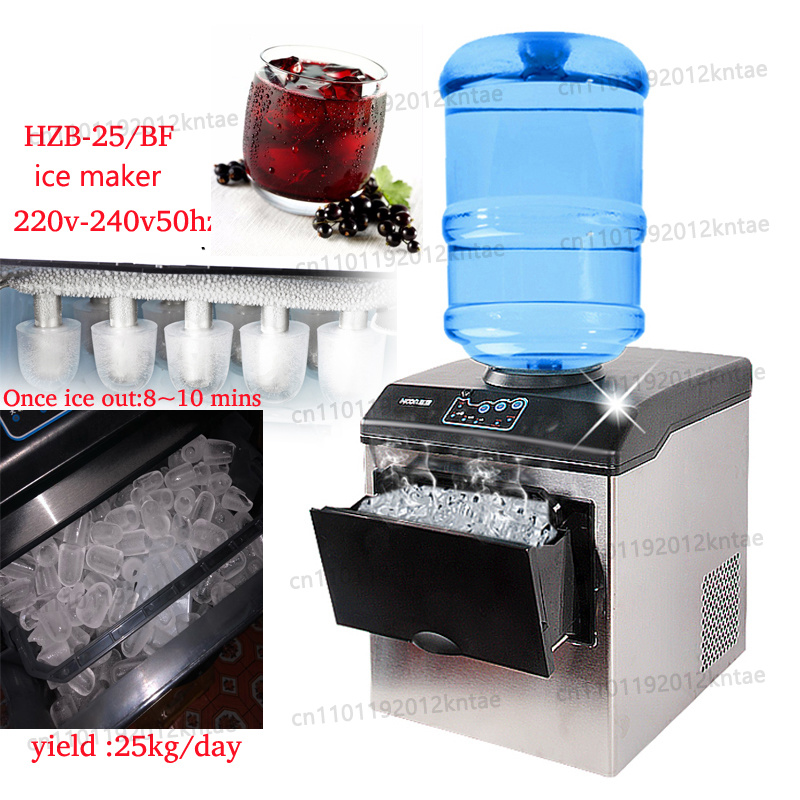 Elektryczna kostkarka do lodu, – Ice Maker Machine 25Kg recenzja i cena