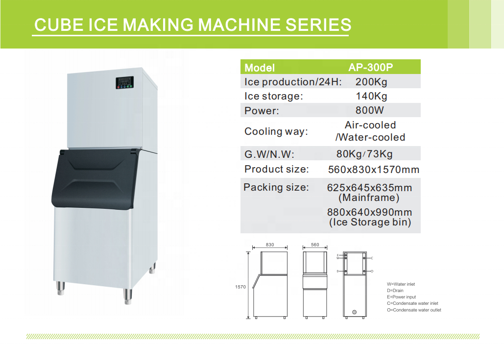 # Komercyjna, wysokowydajna, p – Commercial Ice Maker 200Kg Cube recenzja i cena