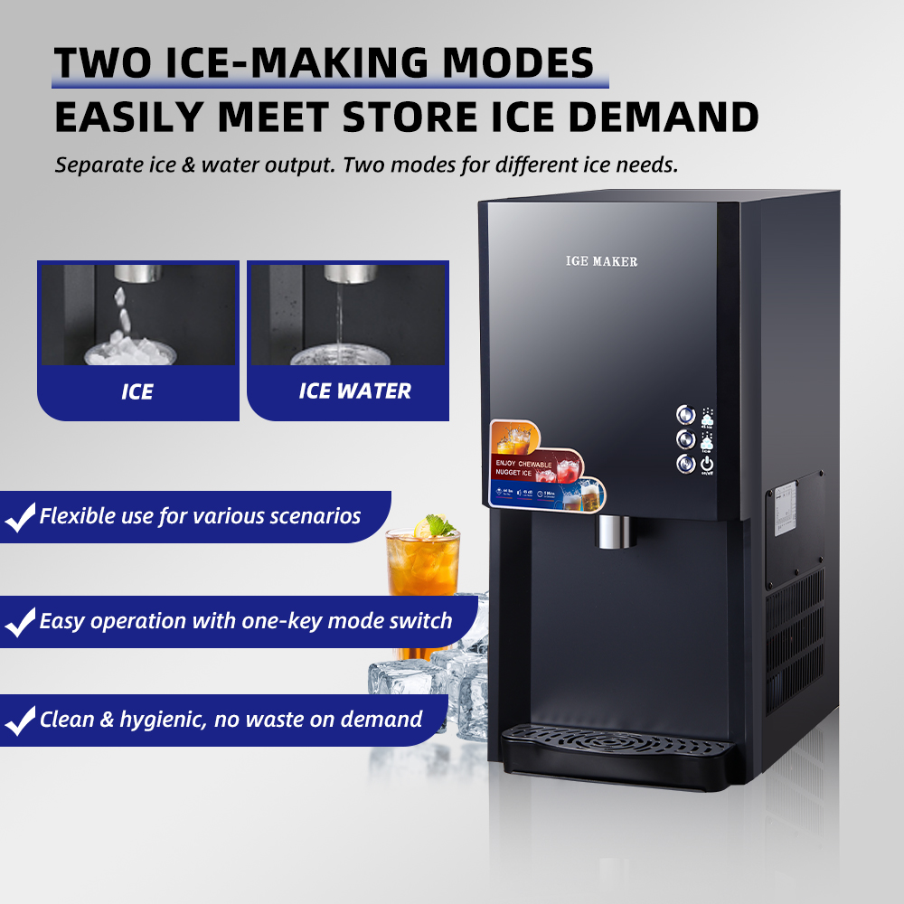 Wysokiej jakości elektryczna k – Ice Machine 50Kg Nugget recenzja i cena