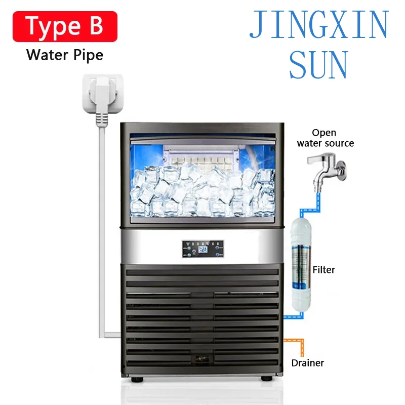 Automatyczna maszyna do lodu 1 – Commercial Ice Maker 100Kg recenzja i cena