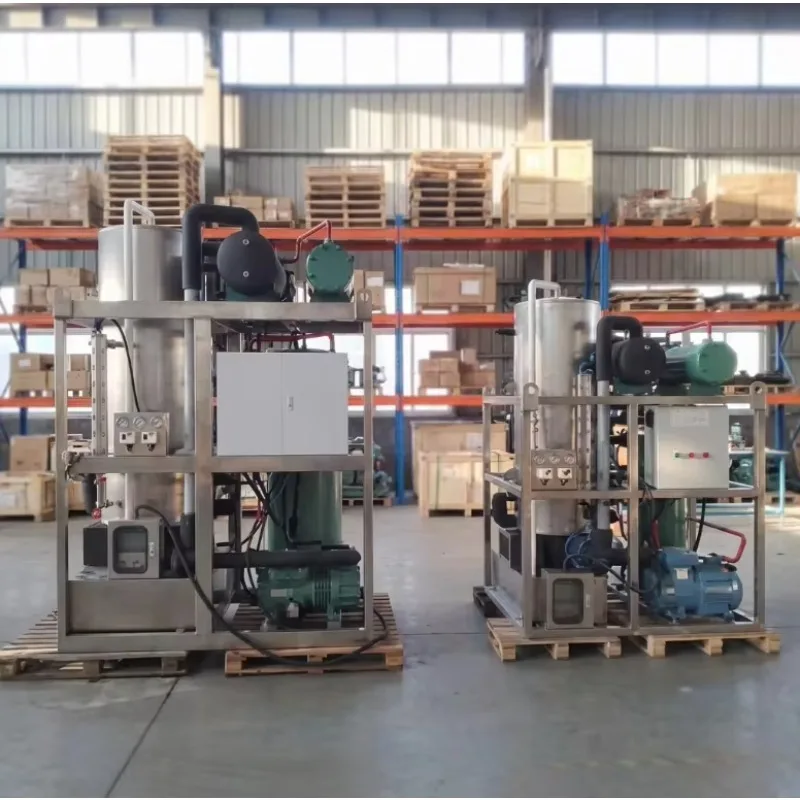 Maszyna do produkcji lodu w fo – Ice Tube Machine 500Kg recenzja i cena