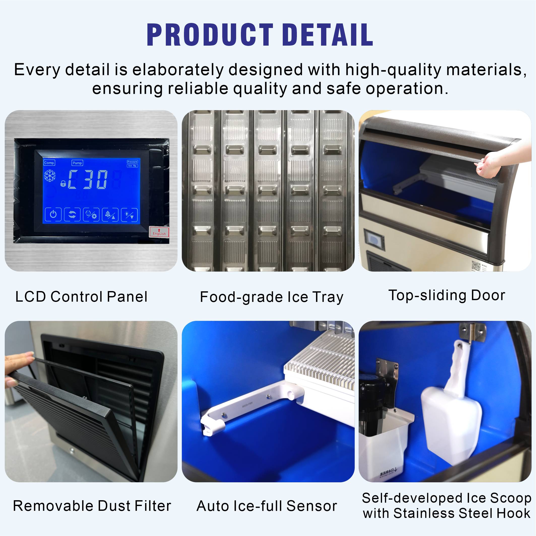 BY-200A(Y) – maszyna do produk – Commercial Ice Maker Air Cooled recenzja i cena