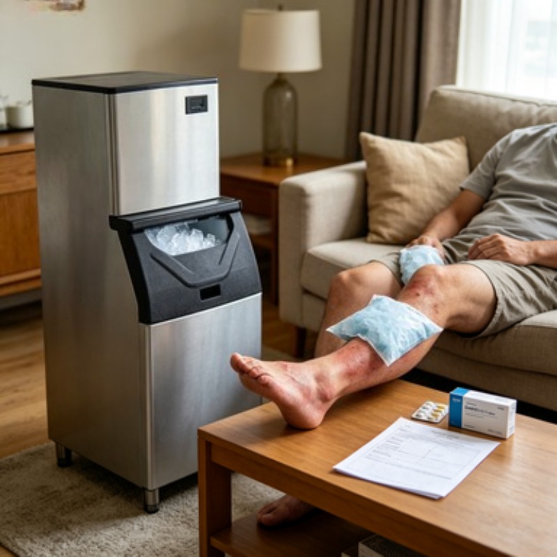 Profesjonalna maszyna do lodu  – Commercial Ice Maker 200Kg Cube recenzja i cena