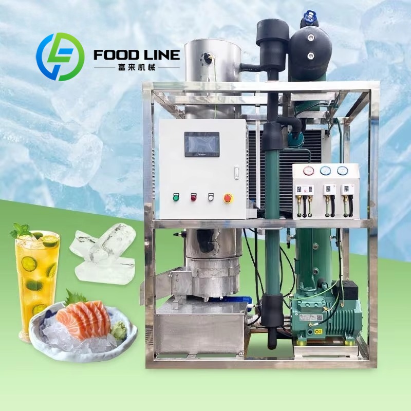 Maszyna do produkcji kostek lo – Ice Tube Machine 500Kg recenzja i cena