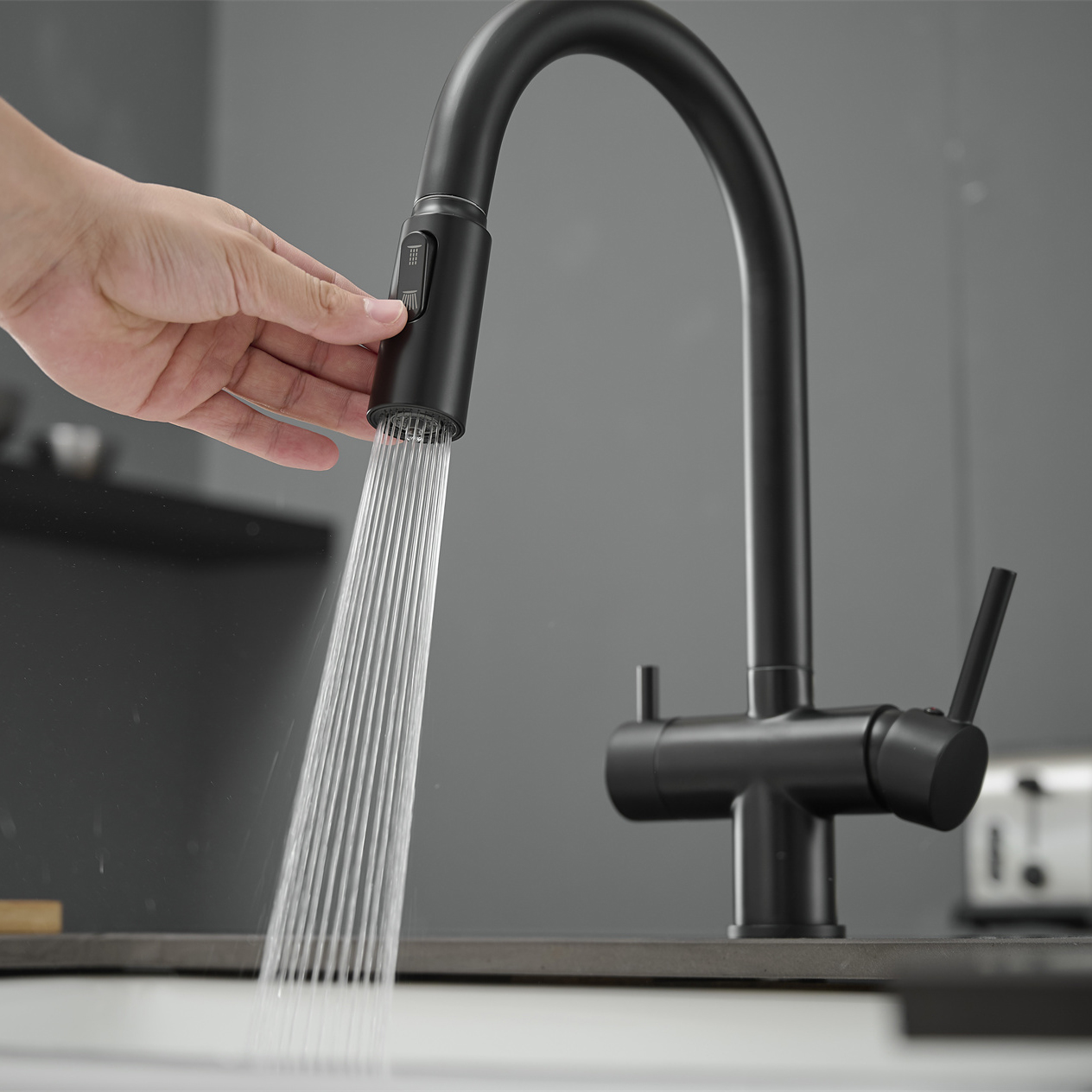 Nowe baterie kuchenne z wyciąg – Ice Maker Water Filter recenzja i cena