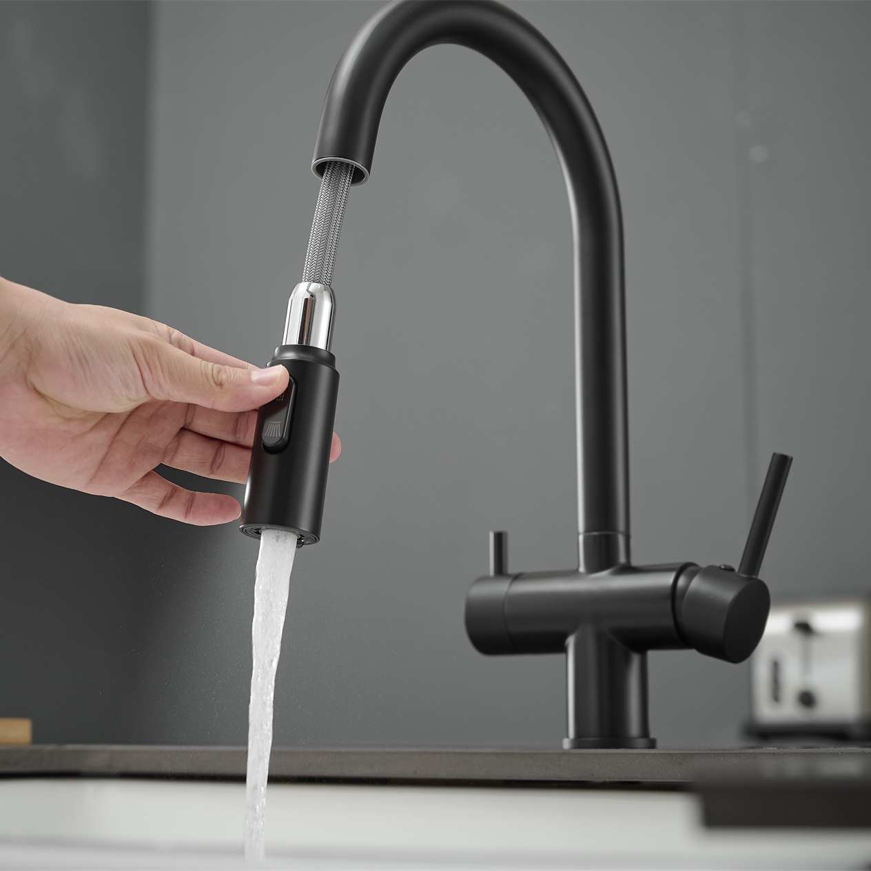 Nowe baterie kuchenne z wyciąg – Ice Maker Water Filter recenzja i cena