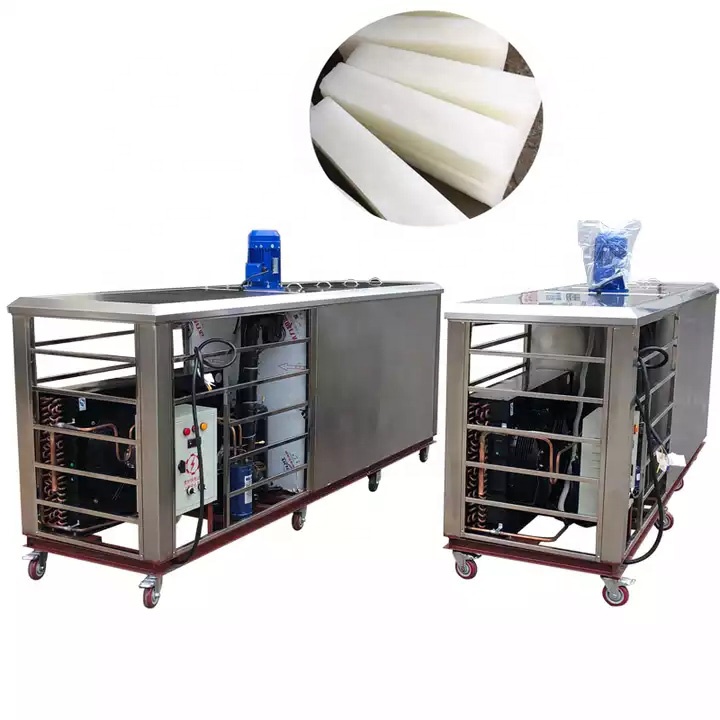 Duża, 1-tonowa, solarna, komer – Block Ice Machine 1 Ton recenzja i cena