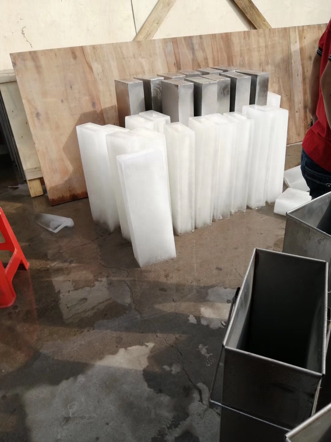 Duża, 1-tonowa, solarna, komer – Block Ice Machine 1 Ton recenzja i cena