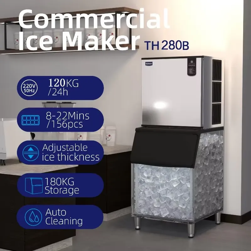 Profesjonalna maszyna do produ – Commercial Ice Maker 200Kg Cube recenzja i cena