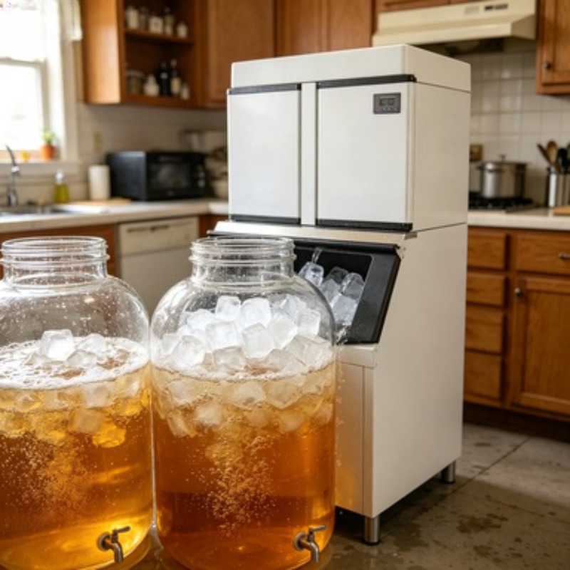 Przemysłowa maszyna do produkc – Commercial Ice Maker Air Cooled recenzja i cena