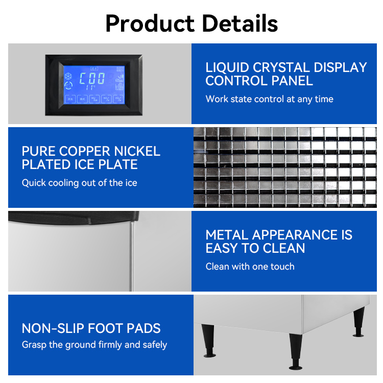 Automatyczna maszyna do produk – Commercial Ice Maker 200Kg Cube recenzja i cena