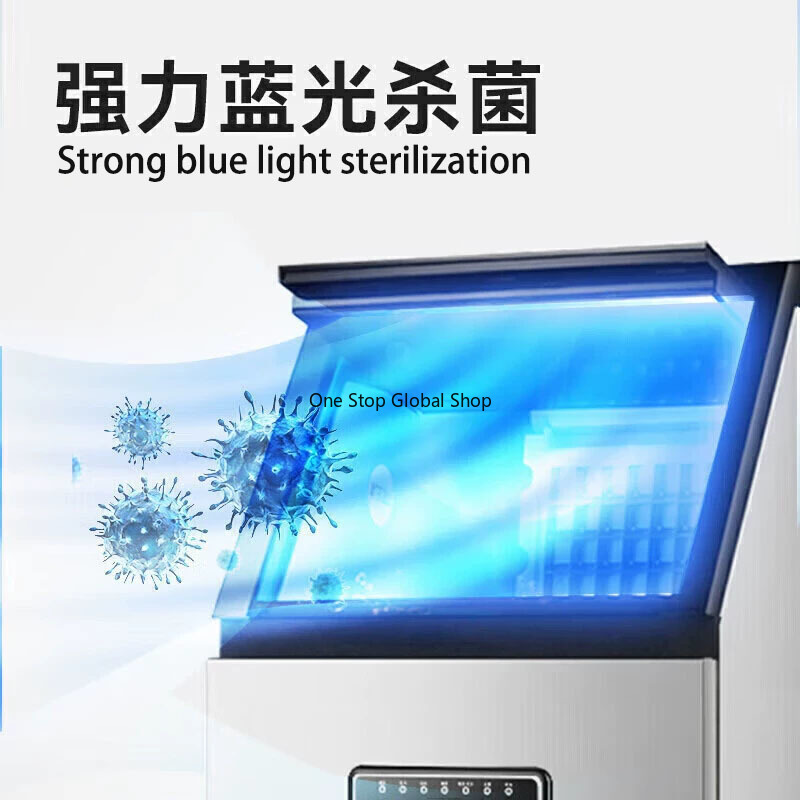 Maszyna do lodu 100kg/120kg do – Commercial Ice Maker 100Kg recenzja i cena