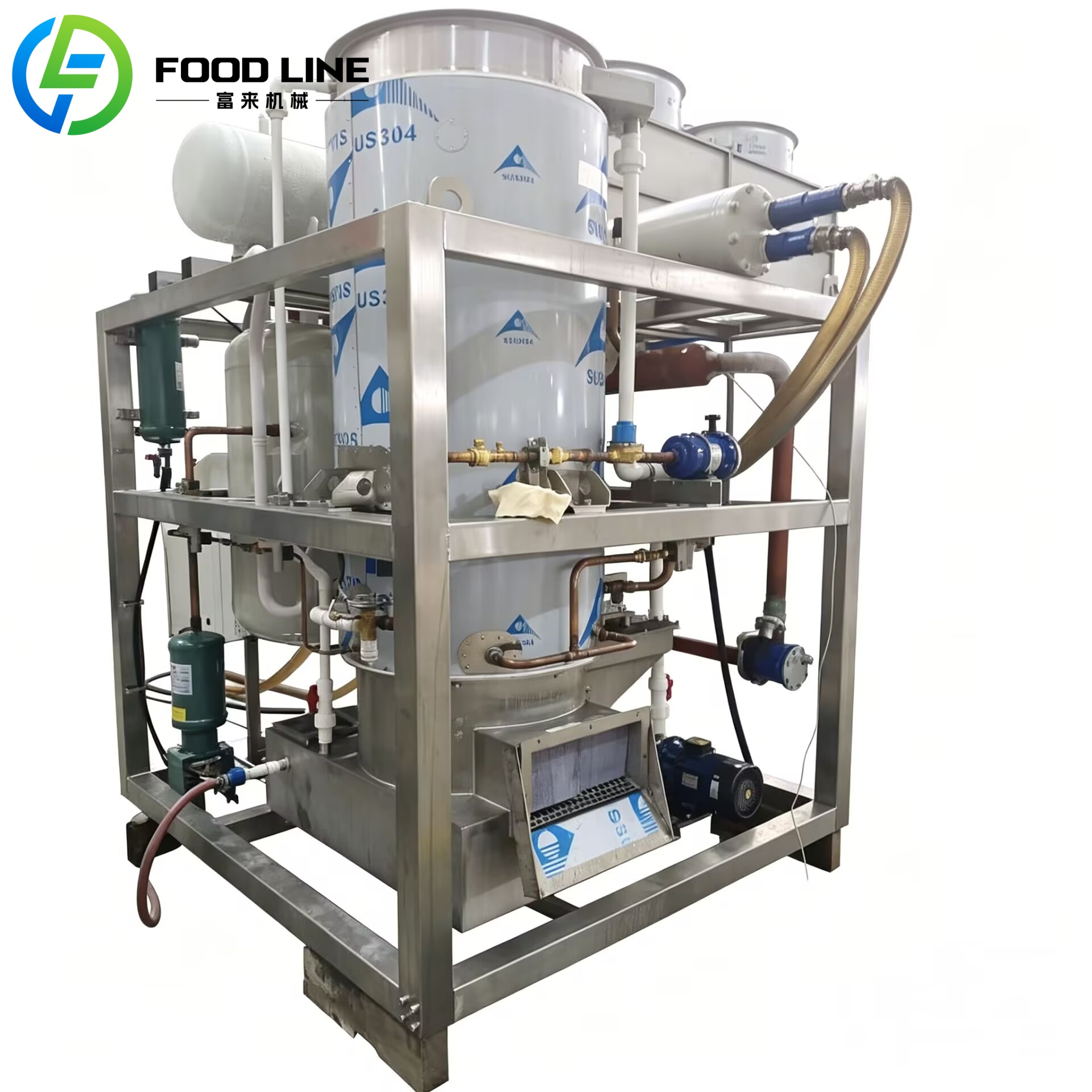 Maszyna do produkcji lodu w ru – Ice Tube Machine 500Kg recenzja i cena