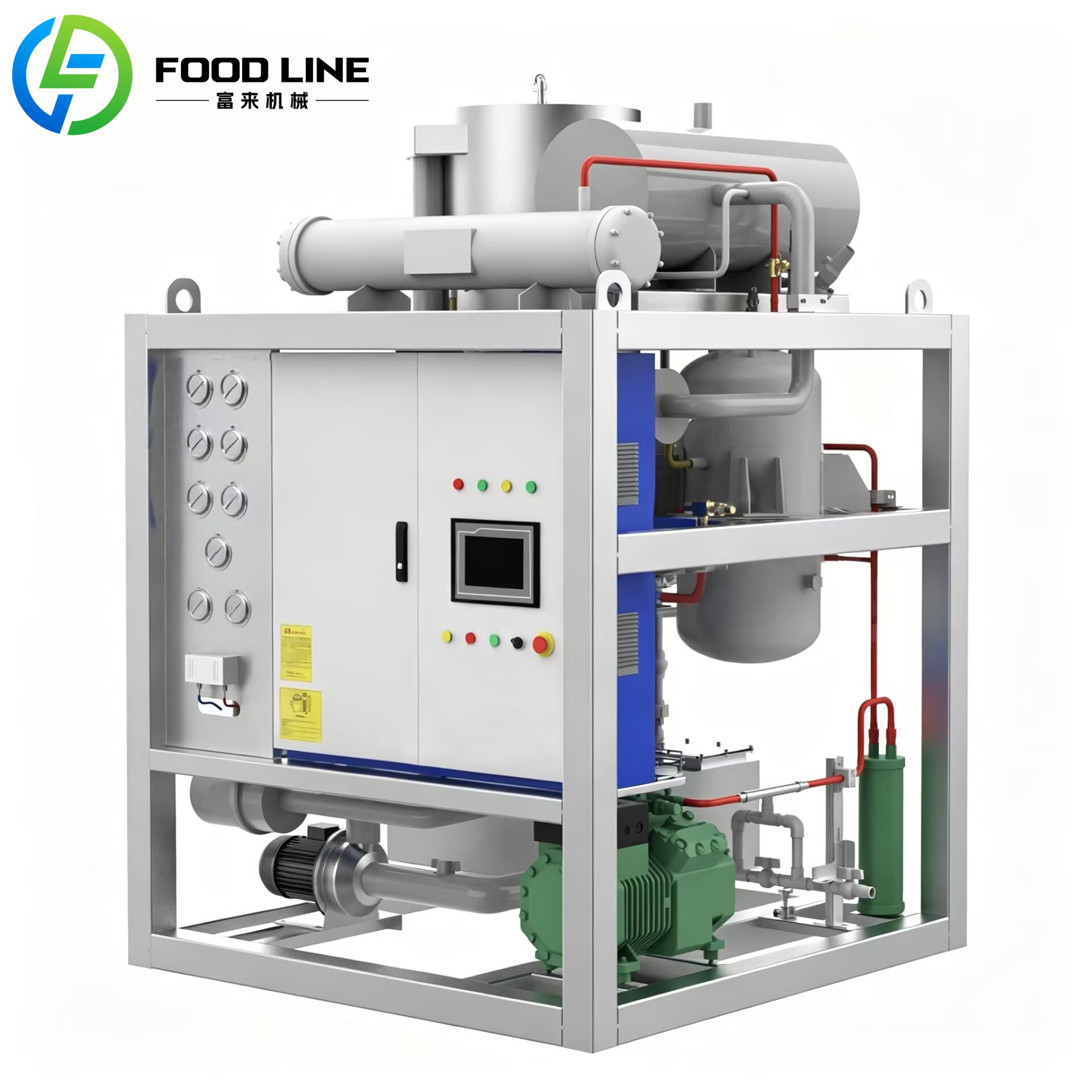 Maszyna do produkcji lodu w ru – Ice Tube Machine 500Kg recenzja i cena