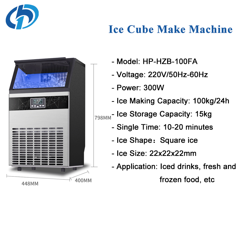 Maszyna do lodu 100kg Automaty – Commercial Ice Maker 100Kg recenzja i cena